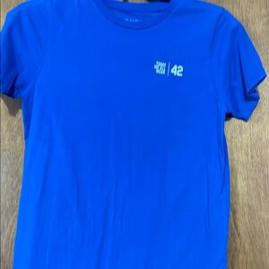 Royal Blue Short Sleeve Crew Neck Tee